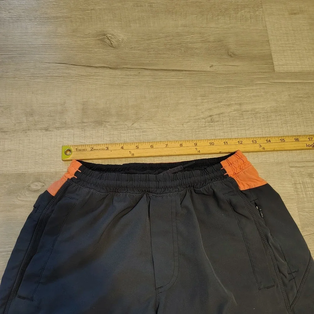 Birddogs Classic Gym Shorts Lot of 2 Mens Small Yellow Navy Blue Lined Athletic